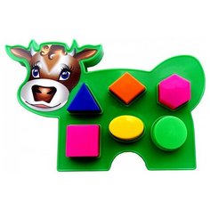Развивающая игрушка Аэлита Коровка, в ассортименте