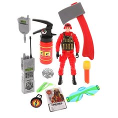 Игровой набор Наша игрушка Набор Пожарного, 10 предметов, пакет