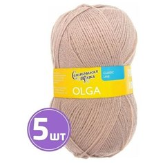 Пряжа Семеновская пряжа Olga (12502), фрез 5 шт. по 100 г