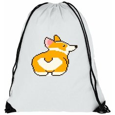 Мешок для сменной обуви пиксель арт - 6796 Brut Boxers