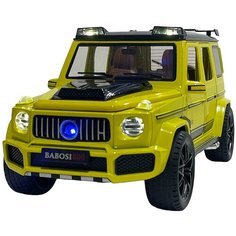 Металлическая машинка Mercedes-Benz G-Класс AMG Brabus 700/ Мерседес-Бенц Брабусс 700/ с инерционным механизмом масштаб 1/18, 25 см модель Haowan