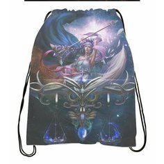 Сумка-мешок для обуви со знаком зодиака Весы №7 Migom