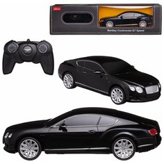 Машина р/у 1:24 Bentley Continental GT speed, цвет чёрный 27MHZ Rastar