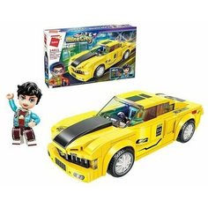 Конструктор 14011 Qman Гоночный автомобиль, 159 деталей