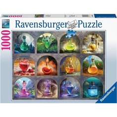 Пазл Ravensburger 1000 деталей: Волшебные зелья