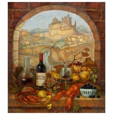 Картина стразами (алмазная мозаика) 40*50см, остров сокровищ "Прованские истории", без подрам,662584