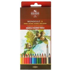 Акварельные карандаши KOH-I-NOOR Набор карандашей акварельных худож. "Mondeluz" KOH-I-NOOR, 24цв.