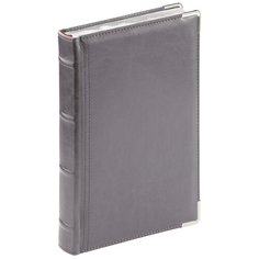 Ежедневник полудатированный Bruno Visconti "BOSS", серебряный срез, серый А5, Арт. 3-404/273