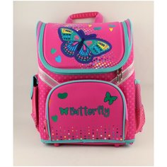 Рюкзак школьный Лимпопо "Butterfly" жесткий, 36*28*15см Limpopo