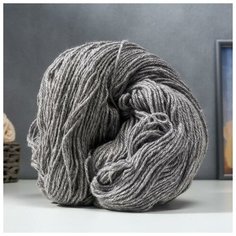 Пряжа "Карачаевская" 100% акрил 820-850м/250-280гр (308 Дымчато-серый) 5096537 Карачаевский трикотаж