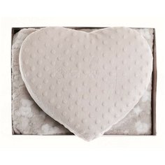 Набор детский в коробке (плед флисовый + подушка) BLANC MINI NATURAL TONES BLANC MARICLO A3134999BG