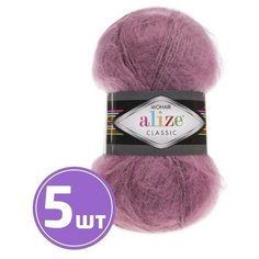 Пряжа Alize Mohair classik new (169 роза), 5 шт. по 100 г, Alize