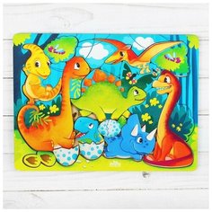 Головоломка «Прогулка с динозаврами» Лесная мастерская