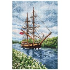 Набор для вышивания крестом RTO "Со вкусом соли, ветра и солнца" M853, размер 12,5*19 см
