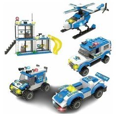 Конструктор городской полицейский участок Citi Police pioneer, 505 деталей LX