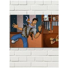 Картина по номерам Игра Uncharted (Дрейк) - 8980 Г 60x40