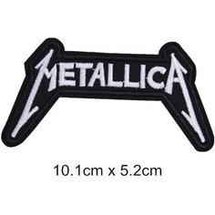 Нашивка Заплатка Шеврон Текстильный патч группа Metallica