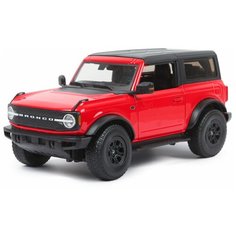 Maisto Машинка металлическая 1:18 2021 Ford Bronco Wildtrak 21, красная