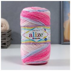 Пряжа "Sekerim bebe batik" 100% акрил 320м/100гр (7253)/в упаковке: 1 Alize