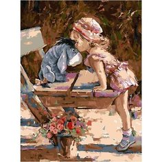 Картина по номерам Любимая игрушка 40х50 см Hobby Home