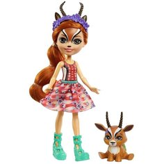 Кукла с питомцем Enchantimals GTM26 Габриэла Газелли и Рейсер, 15 см