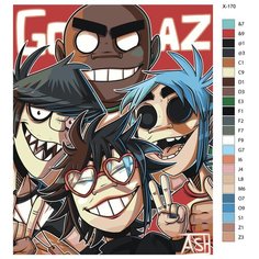 Картина по номерам X-170 "Ashesfordayz - Student, Digital Artist" 40х50 Brushes Paints