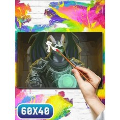 Картина по номерам на холсте игры world of warcraft dragonflight - 12107 60х40