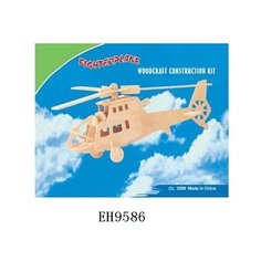 Деревянный конструктор "Вертолёт" "Импортные товары"(игрушки)