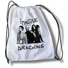 Мешок для cменной обуви музыка IMAGINE DRAGONS дракон, рисунок, рок - 3115682 Brut Bag