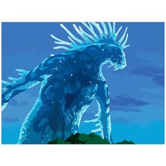 Картина по номерам на холсте аниме принцесса Мононоке 5419 40x30