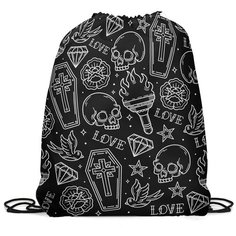 Сумка-мешок для обуви с принтом Gorolla