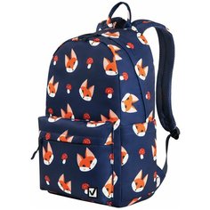 Рюкзак/ранец/портфель школьный, подростковый для девочки, вместительный, Brauberg Dream универсальный с карманом для ноутбука, Foxes, 42х26х14 см