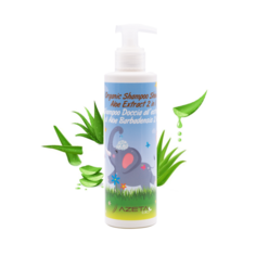 Органический шампунь гель 2в1 с Aloe Vera, 200 мл, AzetaBio