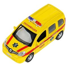 Renault Kangoo Скорая помощь / модель автомобиля / машинки - игрушки / инерционная Технопарк