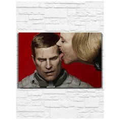 Картина по номерам на холсте игра Wolfenstein The New Order (PS, Xbox, PC, Switch) - 9813 Г 30x40
