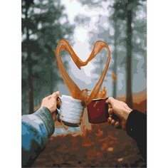 Картина по номерам Любовь к кофе 40х50 см Hobby Home