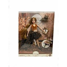 Кукла с питомцем и аксессуарами Emily, шарнирные руки и ноги, кошка,