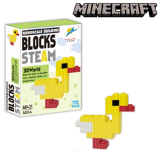 3D пазл, развивающий 3Д пазл для детей, Майнкрафт, Minecraft, 3D пазлы, 3Д пазл, конструктор детский Fun & Toy