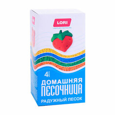 Радужный песок 4 цвета по 80 гр Lori