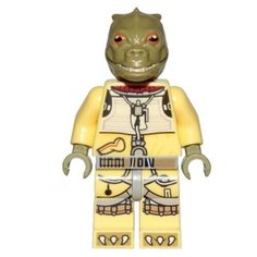 Минифигурка Лего Lego sw0828 Bossk - Olive Green