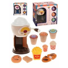 Игровой набор Бытовая техника, свет, звук, в компл. предм. 21шт. + наклейка Наша Игрушка HG-9003