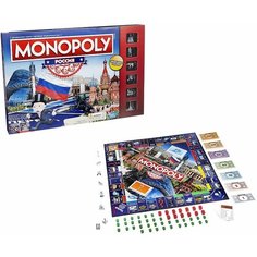 Настольная игра Монополия (Monopoly) с городами России от Happy Gaming