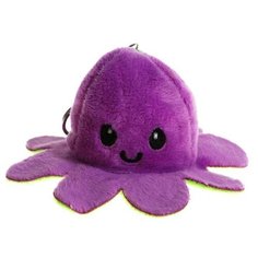 --- Мягкая игрушка-трансформер "Осьминог", 7 см, на брелоке, перевёртыш, цвета микс