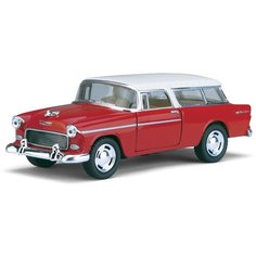 Машинка Kinsmart 1955 Chevrolet Nomad, KT5331D 1:40, 12.5 см, красный