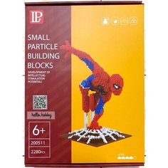 Конструктор 3D из миниблоков Balody LP Супергерои Человек-Паук 2280 элементов - BA200511