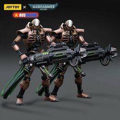 Подвижная фигурка JOYTOY Warhammer 40000 Necrons Szarekhan Dynasty lmmortal with Tesla Carbine