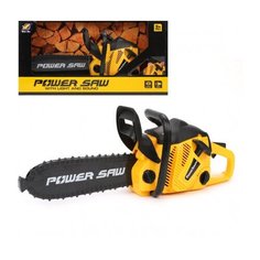 Бензопила детская на батарейках со звуком в коробке Shantou Gepai