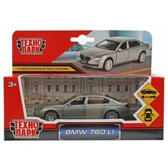 Машинка Технопарк BMW 760 li темно-серый 114 см 67314(96)