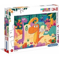 Пазл Clementoni 24 MAXI Динозавры, арт.28506