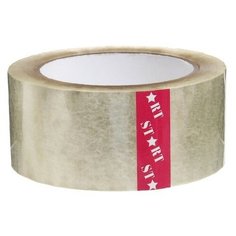 Клейкая лента Start, упаковочная, 48 мм х 100 м, 36 мкм Noname